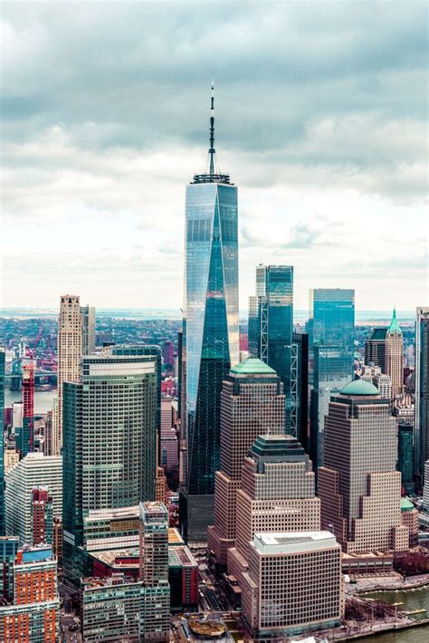 downtown new york city.